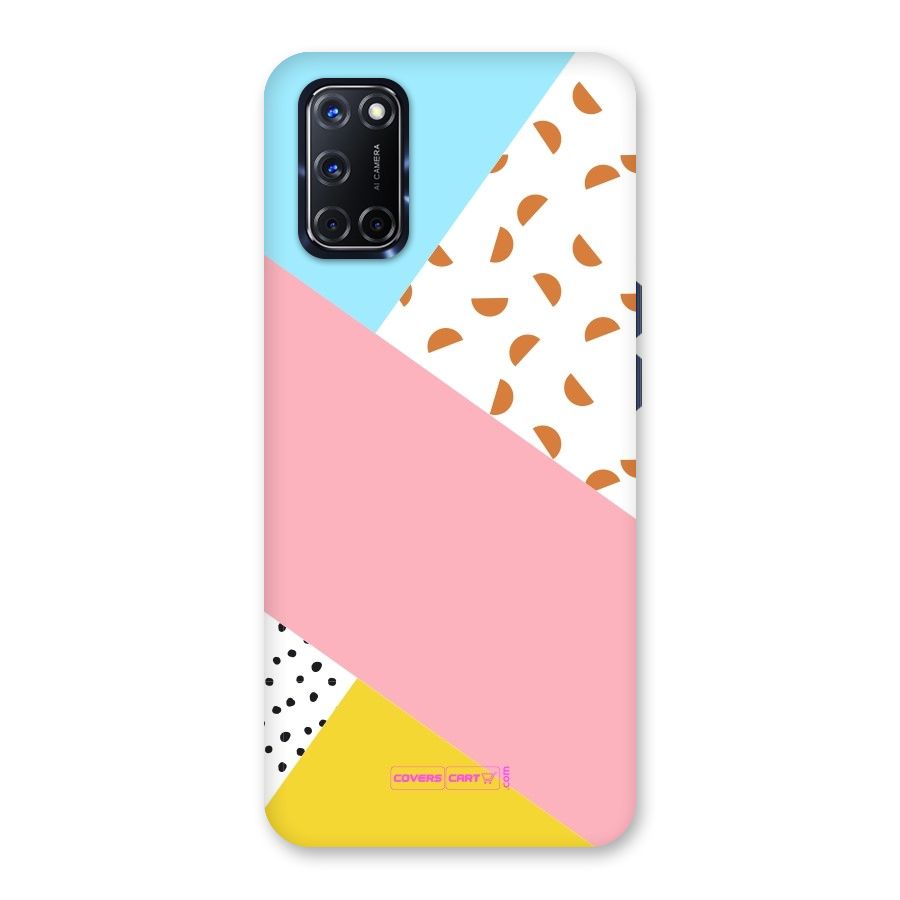 Colorful Abstract Back Case for Oppo A52