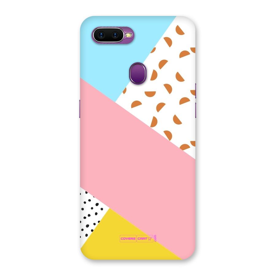 Colorful Abstract Back Case for Oppo F9