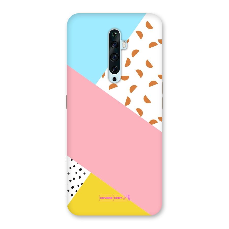 Colorful Abstract Back Case for Oppo Reno2 F