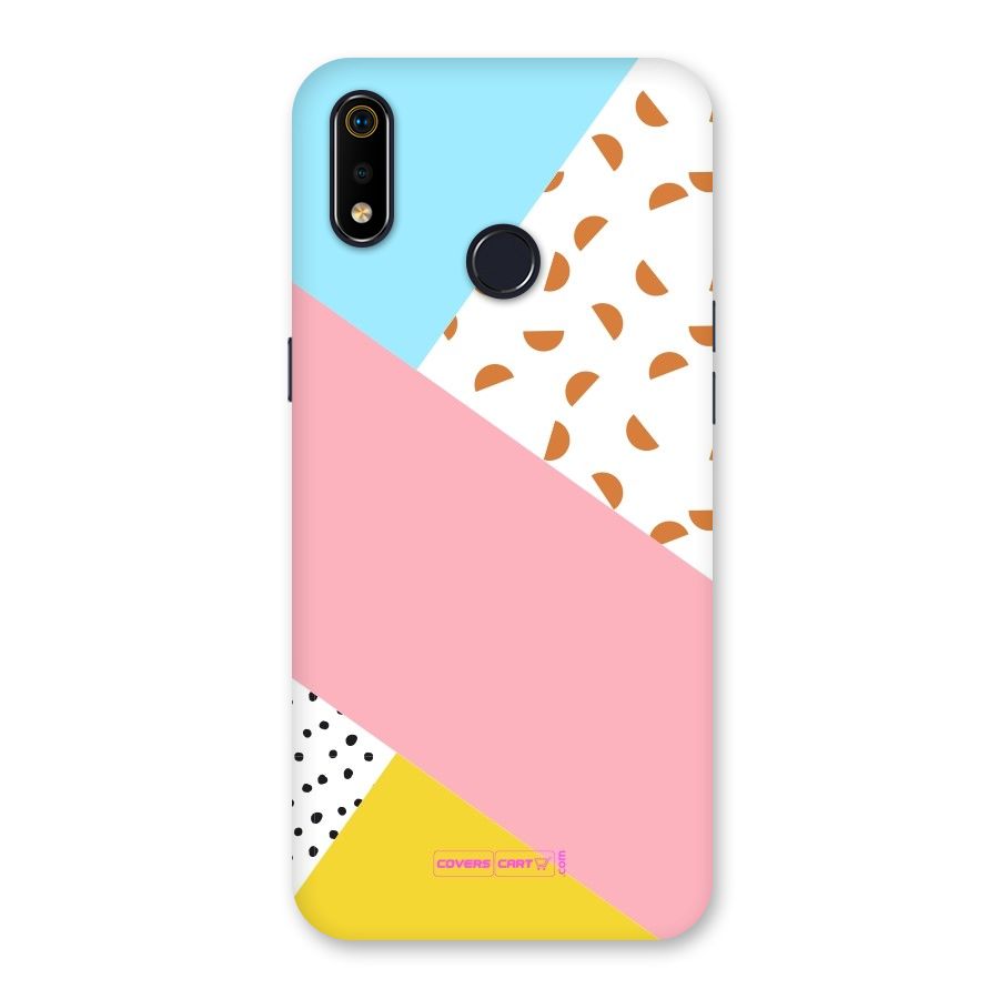 Colorful Abstract Back Case for Realme 3i