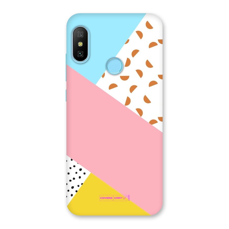 Colorful Abstract Back Case for Redmi 6 Pro