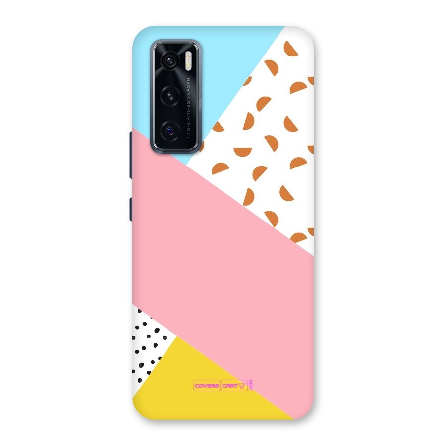 Colorful Abstract Back Case for Vivo V20 SE