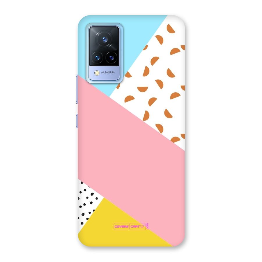 Colorful Abstract Back Case for Vivo V21 5G