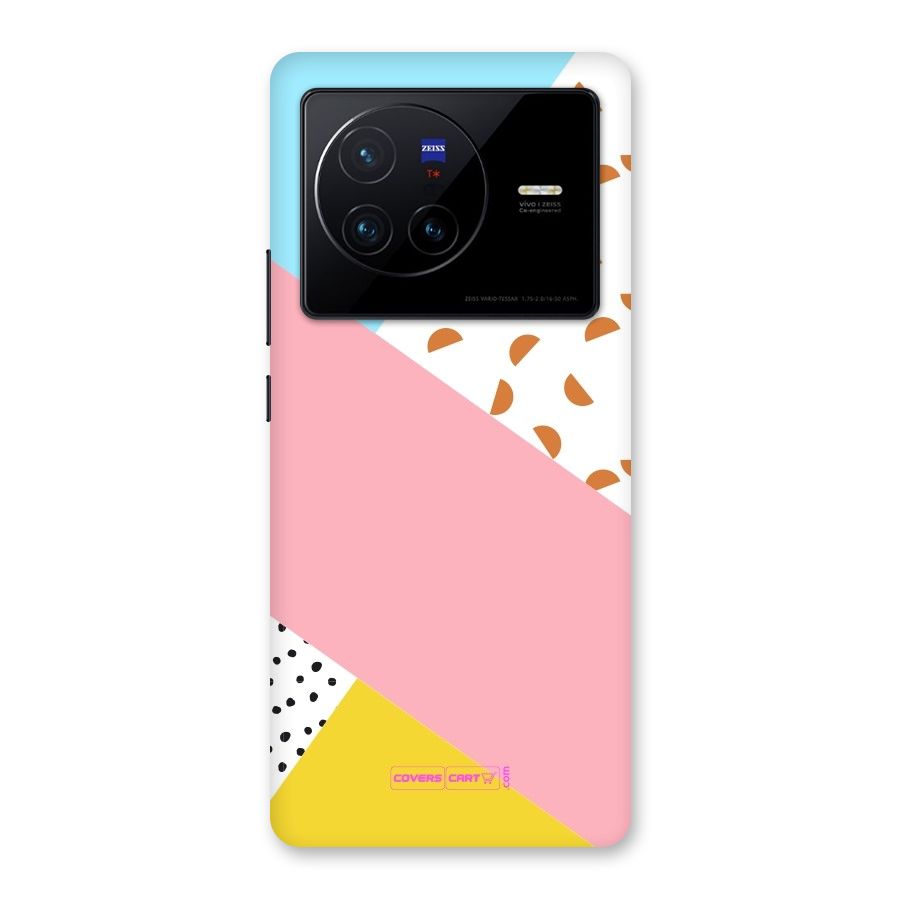 Colorful Abstract Back Case for Vivo X80