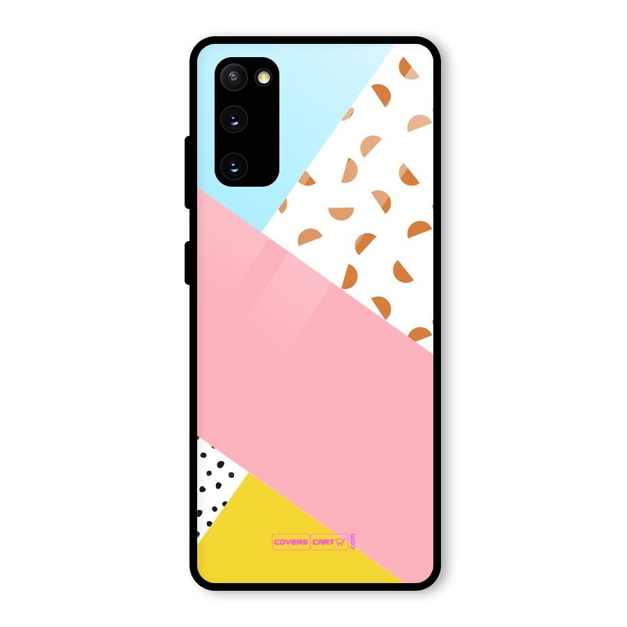 Colorful Abstract Glass Back Case for Galaxy S20 FE