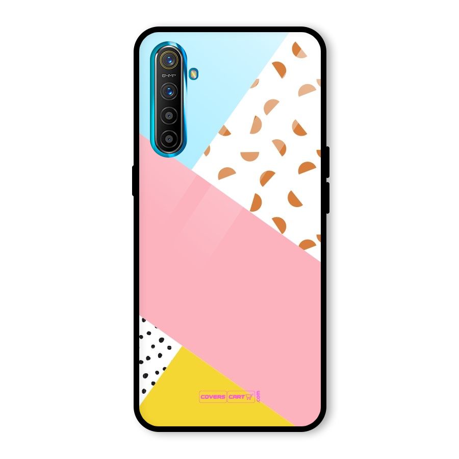 Colorful Abstract Glass Back Case for Realme X2