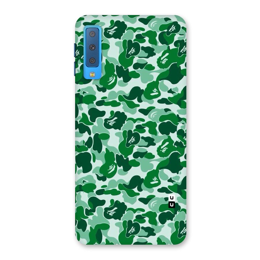 Colorful Camouflage Back Case for Galaxy A7 (2018)