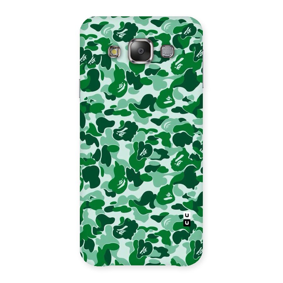 Colorful Camouflage Back Case for Galaxy E7