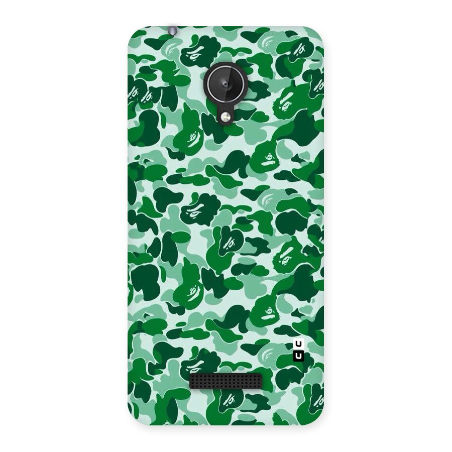 Colorful Camouflage Back Case for Micromax Canvas Spark Q380