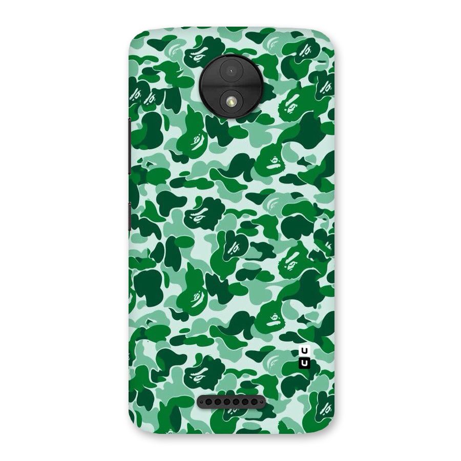 Colorful Camouflage Back Case for Moto C