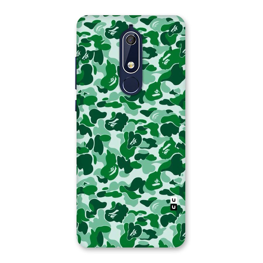 Colorful Camouflage Back Case for Nokia 5.1
