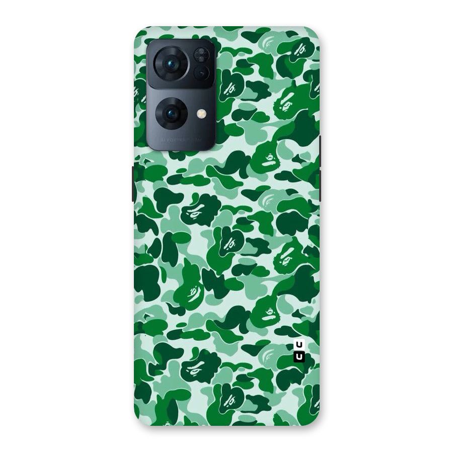 Colorful Camouflage Back Case for Oppo Reno7 Pro 5G