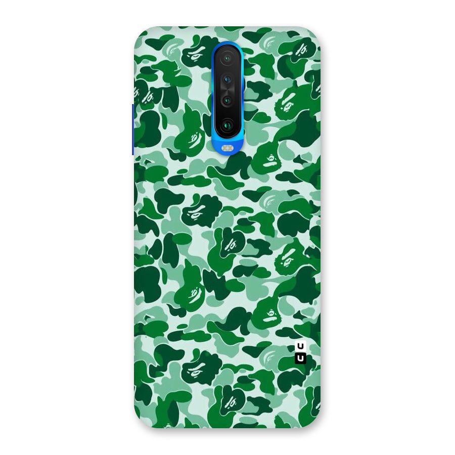 Colorful Camouflage Back Case for Poco X2