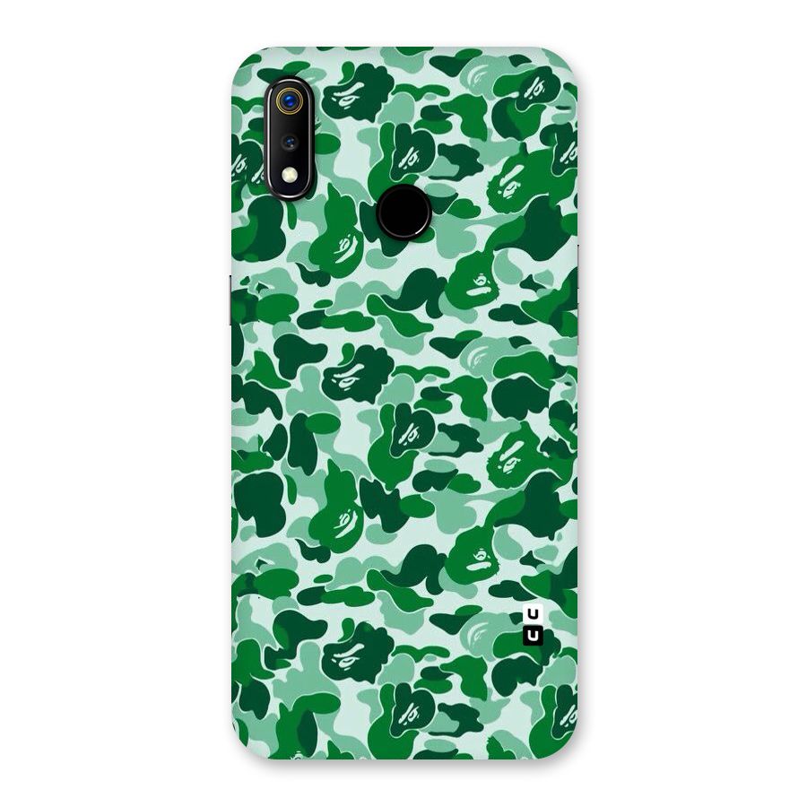 Colorful Camouflage Back Case for Realme 3