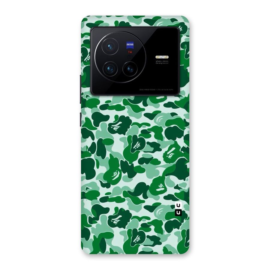 Colorful Camouflage Back Case for Vivo X80