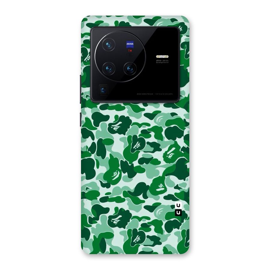 Colorful Camouflage Back Case for Vivo X80 Pro