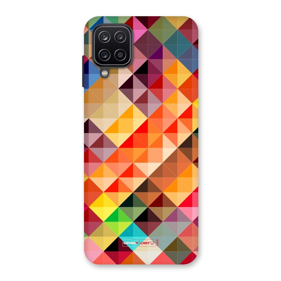 Colorful Cubes Back Case for Galaxy A12