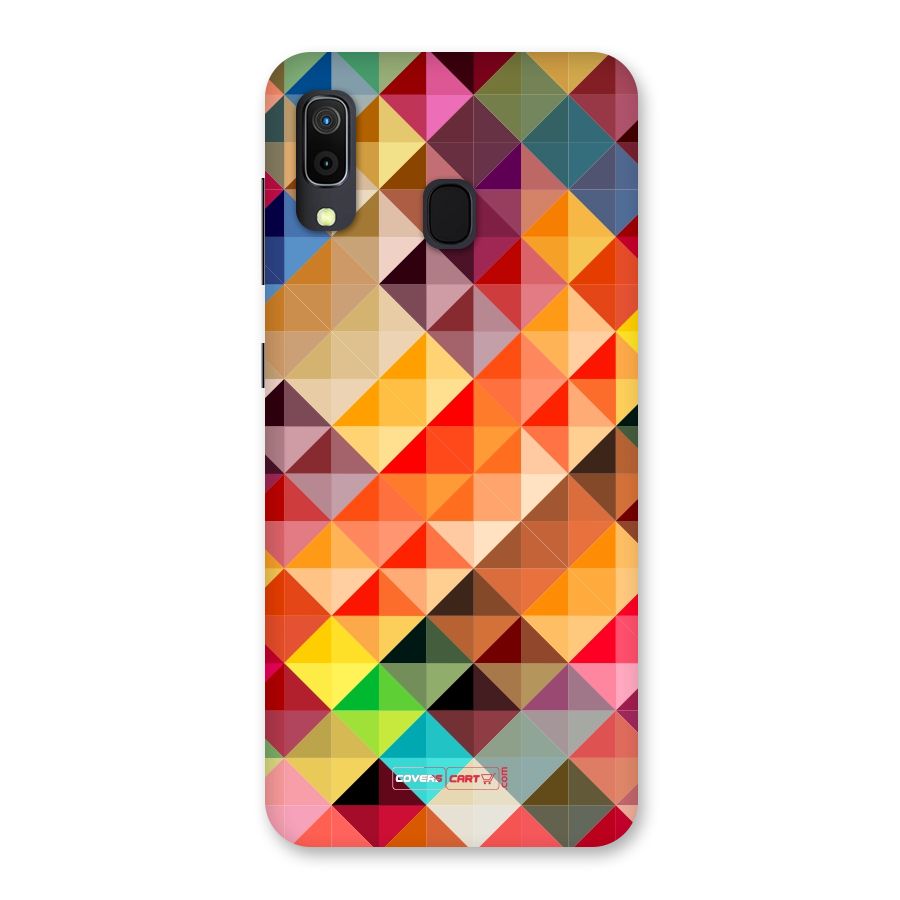 Colorful Cubes Back Case for Galaxy A20