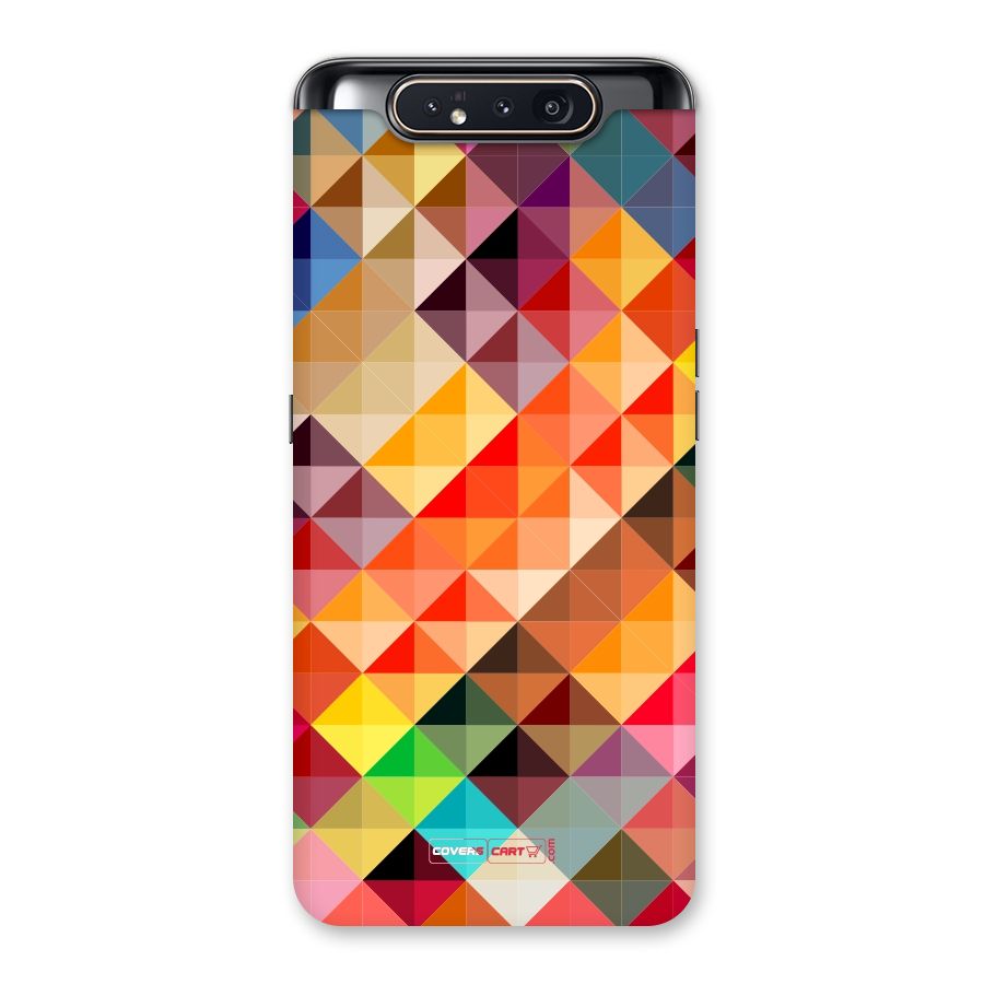 Colorful Cubes Back Case for Galaxy A80