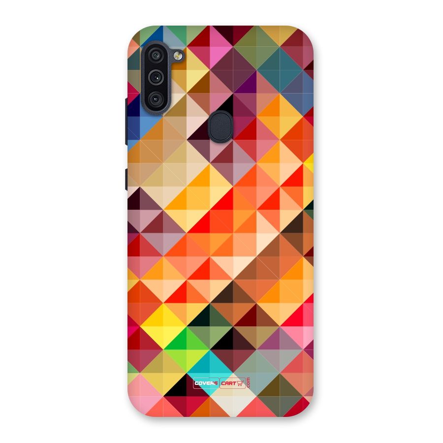 Colorful Cubes Back Case for Galaxy M11