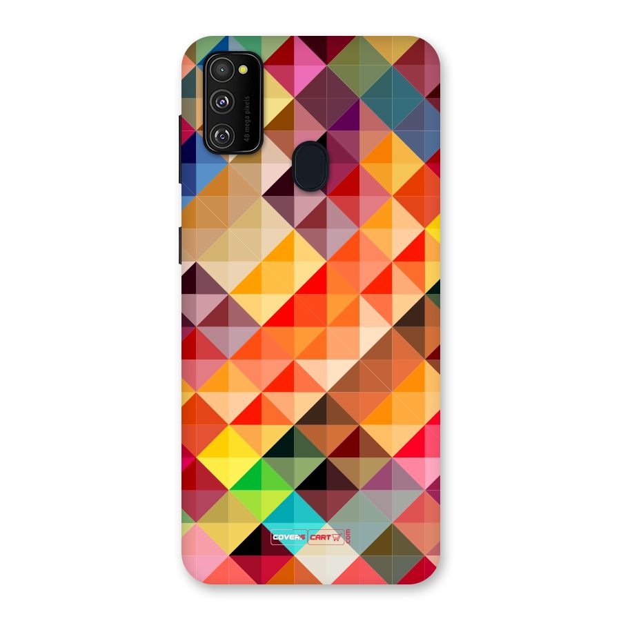 Colorful Cubes Back Case for Galaxy M21