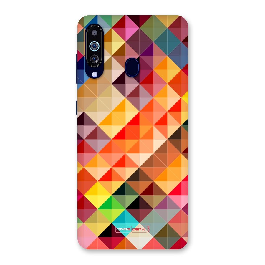 Colorful Cubes Back Case for Galaxy M40