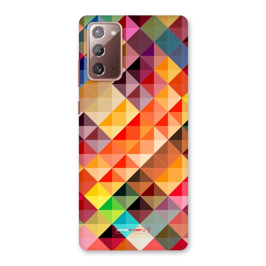 Colorful Cubes Back Case for Galaxy Note 20