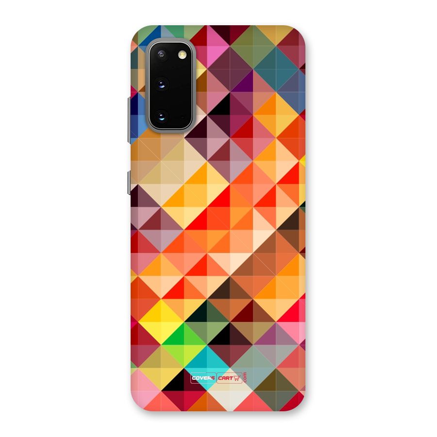 Colorful Cubes Back Case for Galaxy S20