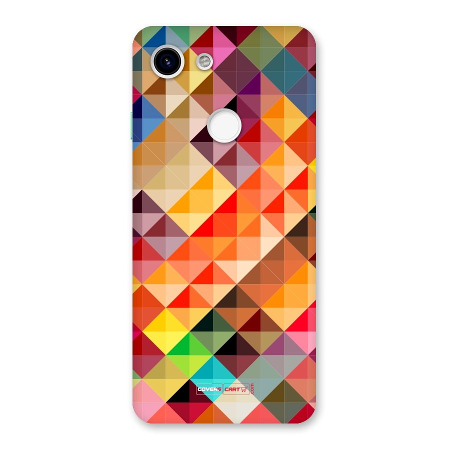 Colorful Cubes Back Case for Google Pixel 3