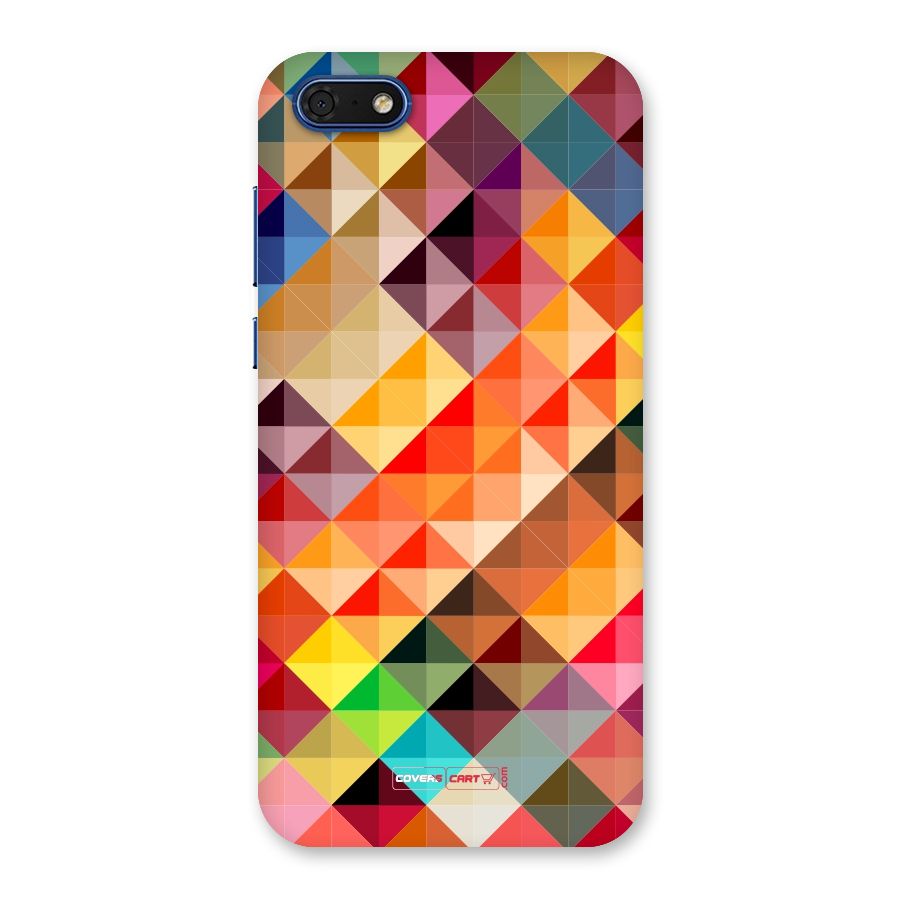 Colorful Cubes Back Case for Honor 7s