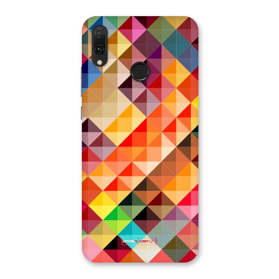 Colorful Cubes Back Case for Huawei Y9 (2019)
