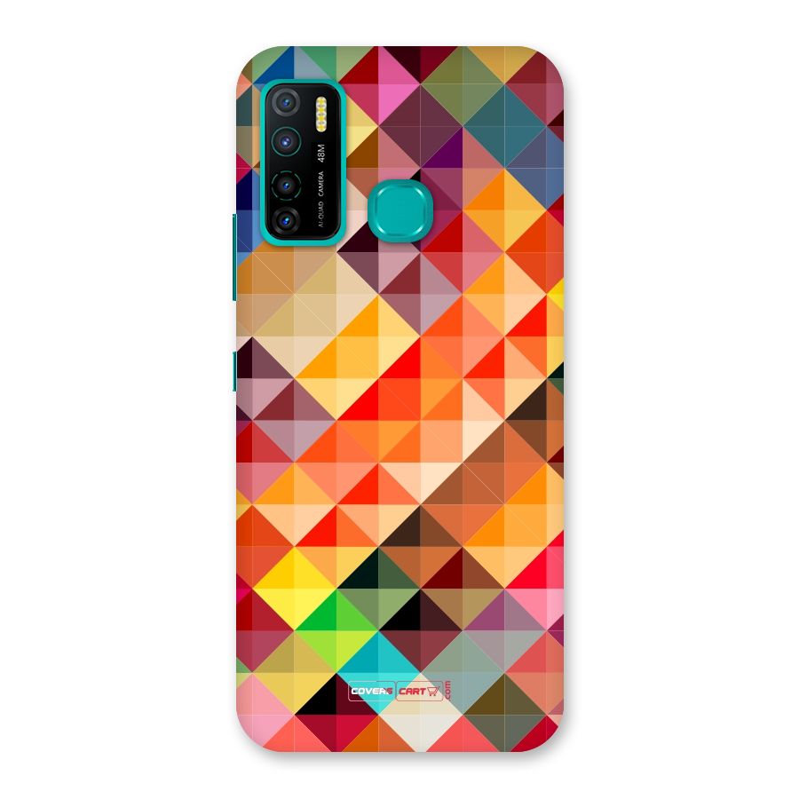Colorful Cubes Back Case for Infinix Hot 9 Pro
