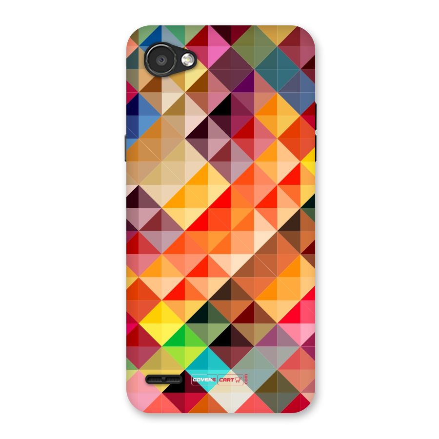 Colorful Cubes Back Case for LG Q6