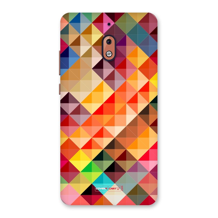 Colorful Cubes Back Case for Nokia 2.1
