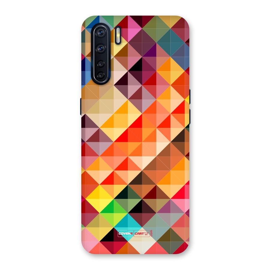 Colorful Cubes Back Case for Oppo F15
