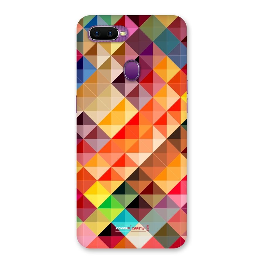 Colorful Cubes Back Case for Oppo F9