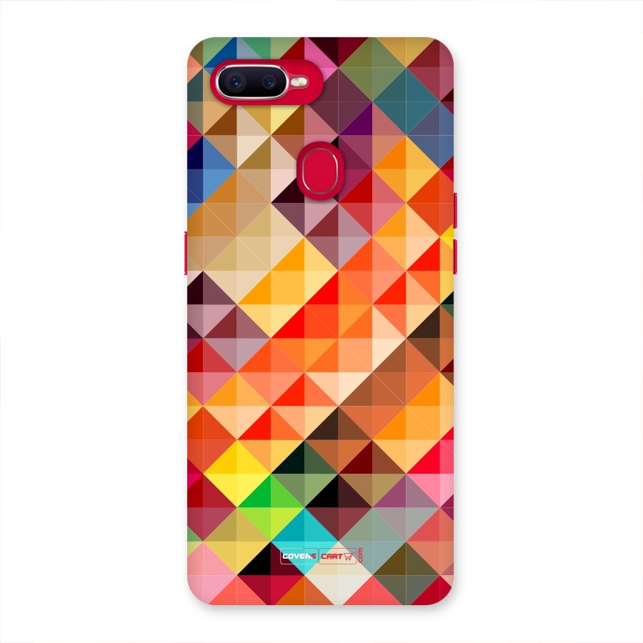 Colorful Cubes Back Case for Oppo F9 Pro