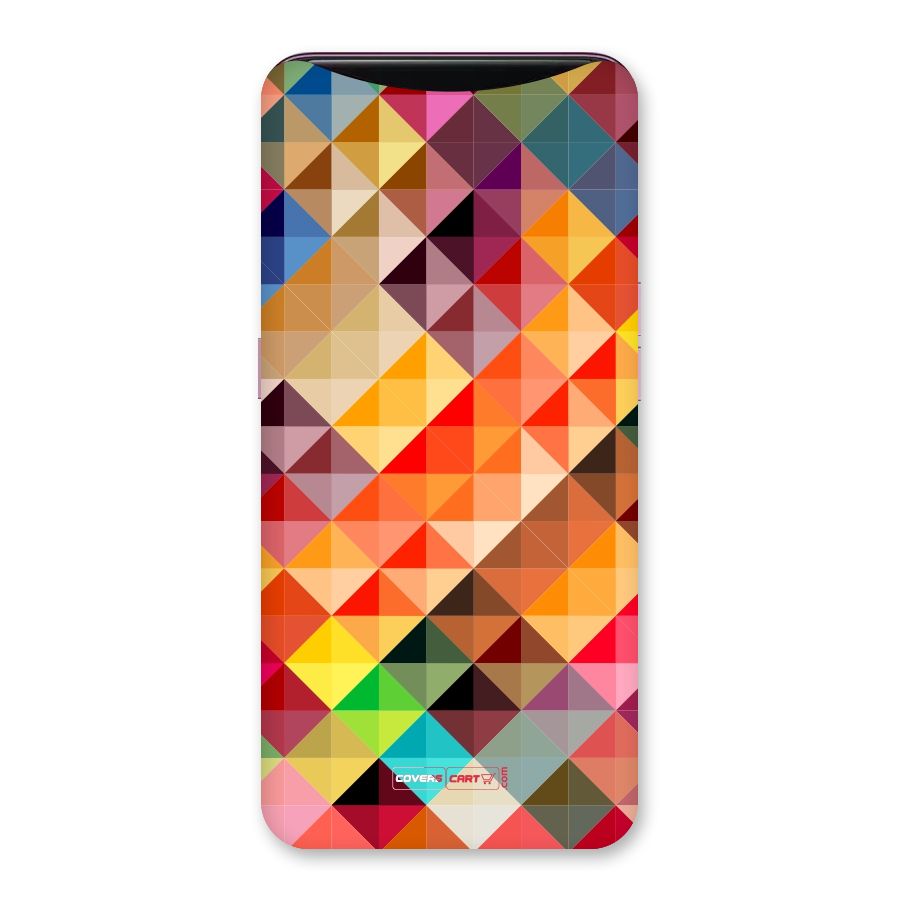 Colorful Cubes Back Case for Oppo Find X
