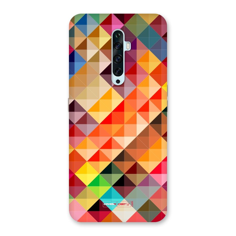 Colorful Cubes Back Case for Oppo Reno2 F