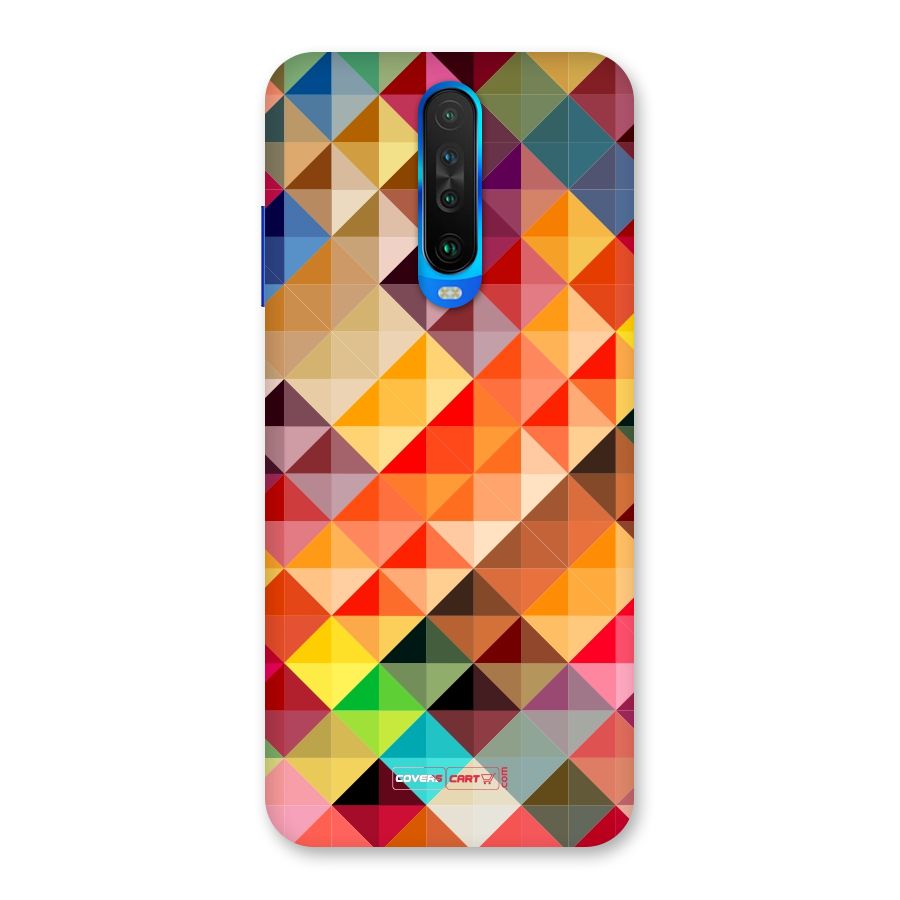 Colorful Cubes Back Case for Poco X2