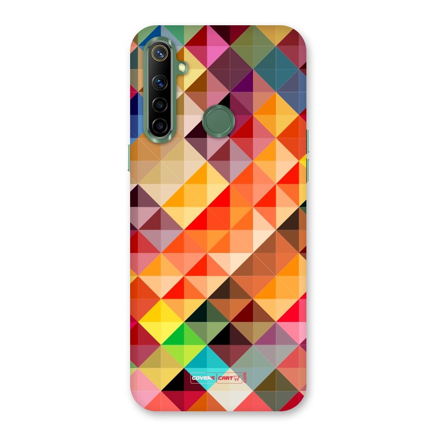 Colorful Cubes Back Case for Realme Narzo 10
