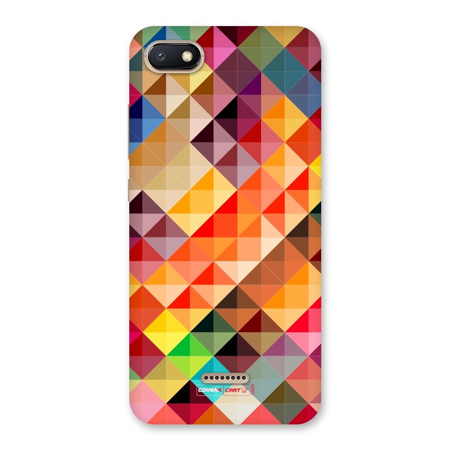 Colorful Cubes Back Case for Redmi 6A