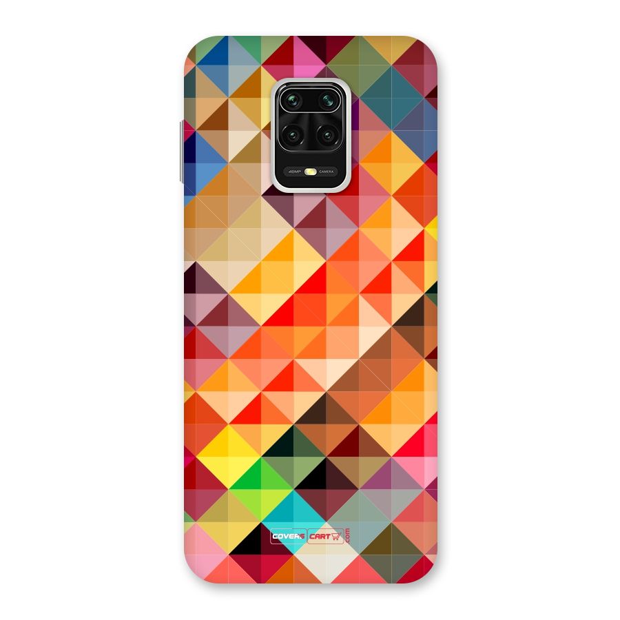 Colorful Cubes Back Case for Redmi Note 9 Pro