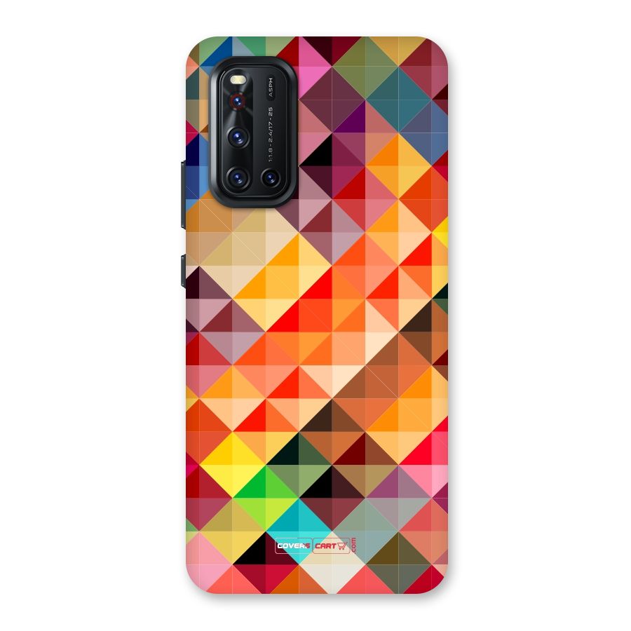 Colorful Cubes Back Case for Vivo V19