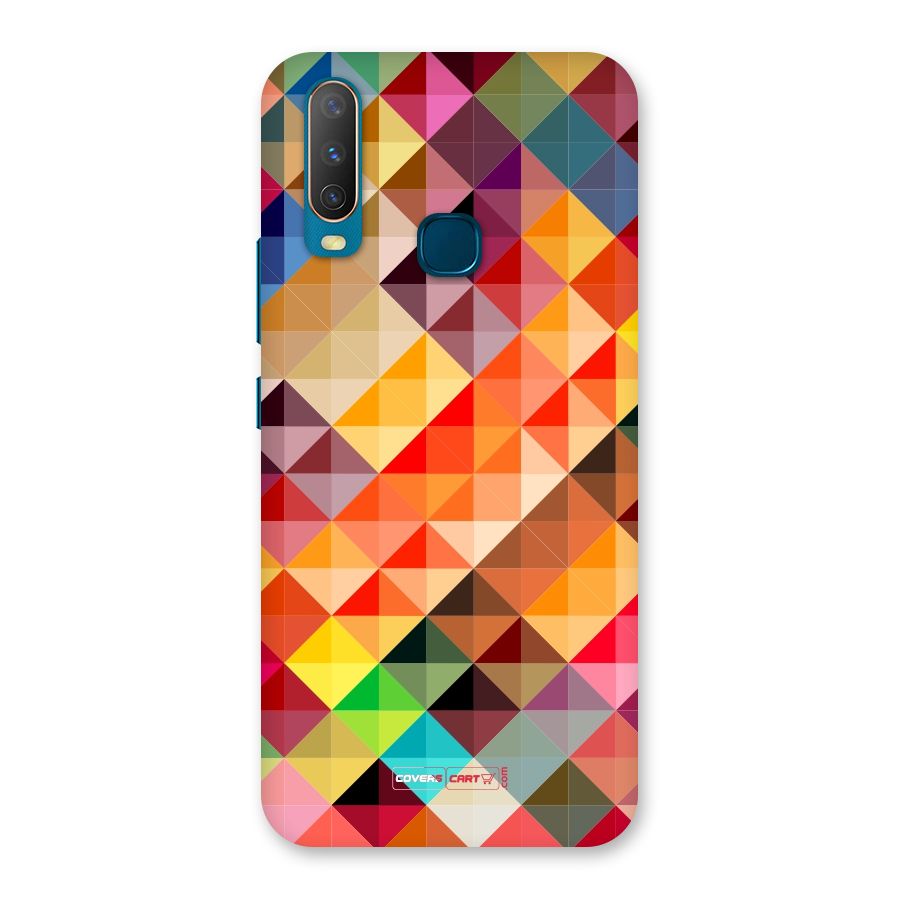 Colorful Cubes Back Case for Vivo Y17