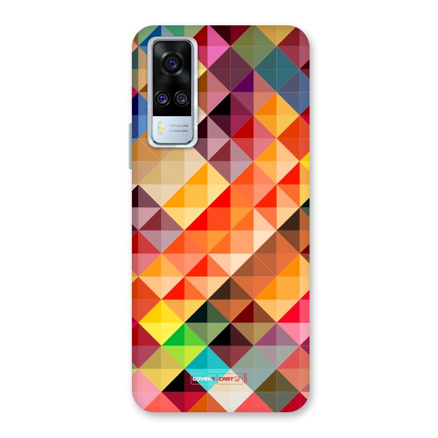 Colorful Cubes Back Case for Vivo Y31