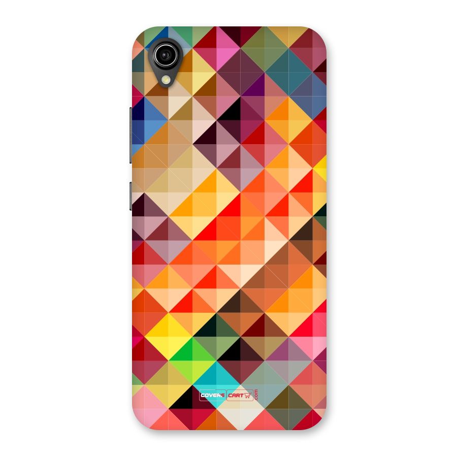 Colorful Cubes Back Case for Vivo Y91i