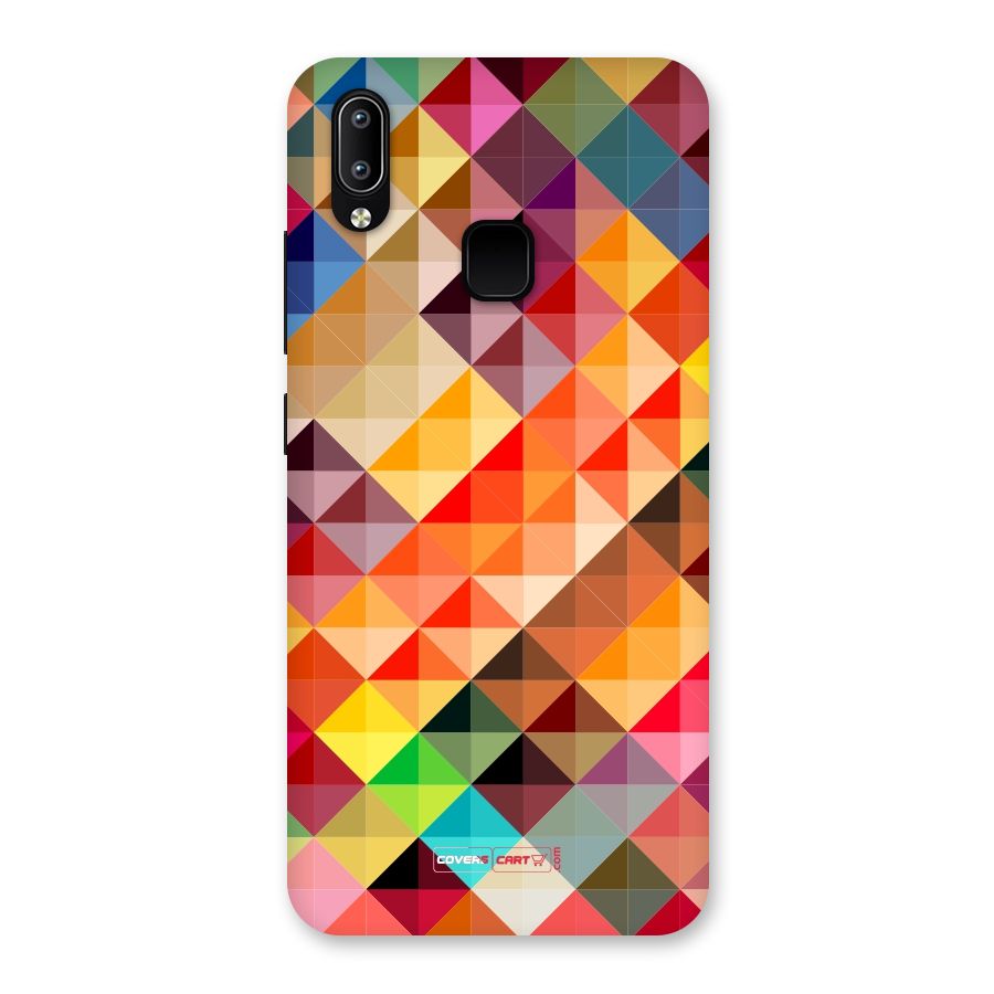 Colorful Cubes Back Case for Vivo Y93