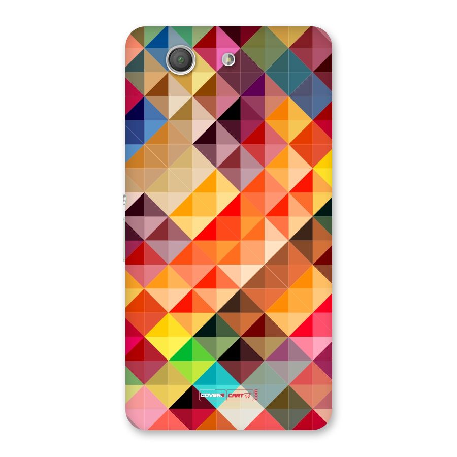 Colorful Cubes Back Case for Xperia Z3 Compact