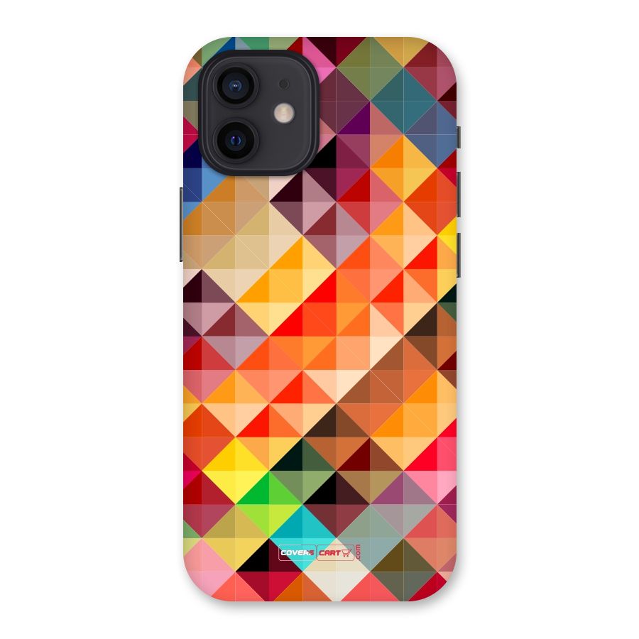 Colorful Cubes Back Case for iPhone 12
